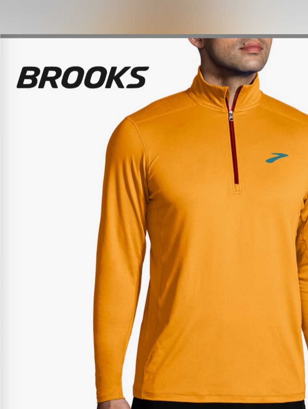 Brooks Dash 1/2 Zip Shirt 2.0 Men Size X Large Running Long Sleeve